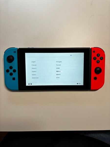 Nintendo Switch Joy-Con (L)ネオンブルー/(R)ネオンレッド 新モデル