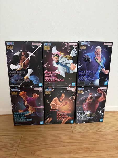 ONE PIECE BATTLE RECORD COLLECTION 6点セット