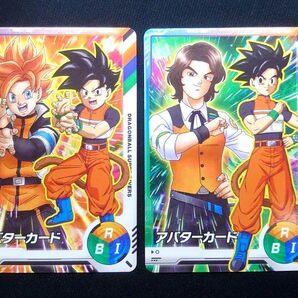 ドラゴンボールスーパーダイバーズ ツアー限定配布 カリスマアバターカード ミナト&ルイ
