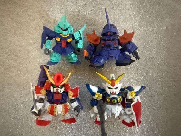 機動戦士ガンダム ガシャポン戦士フォルテ ダッシュ 4種 セット ガシャポン戦士f DASH まとめ