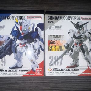 GUNDAM CONVERGE 水星の魔女セット エアリアル改修型 キャリバーン ガンダムコンバージ