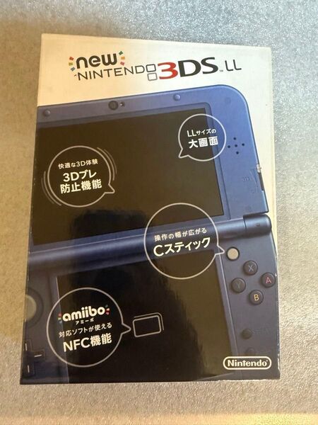 Newニンテンドー3DS LL メタリックブルー 本体 Nintendo おまけ