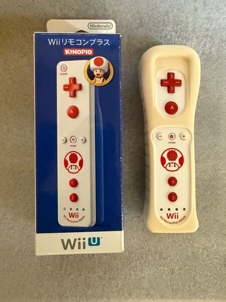 【動作確認済】Wii リモコンプラス キノピオ 任天堂 マリオ 外箱付き
