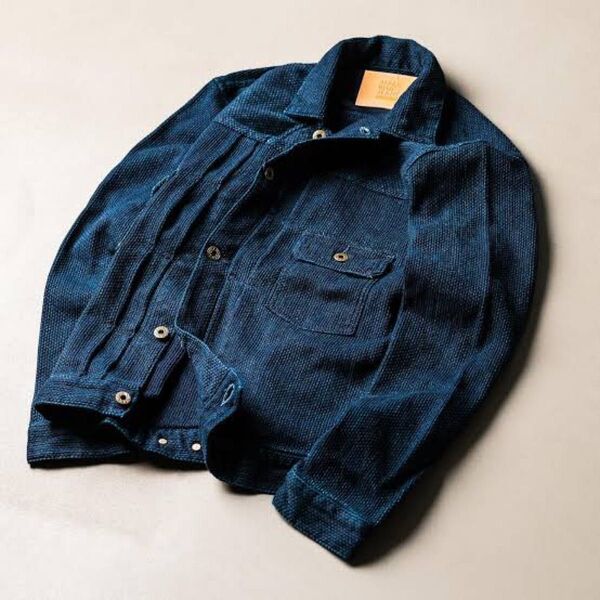 JAPAN BLUE JEANS Indigo Sashiko 2nd Type Jacket 2nd型ジャケット 11oz