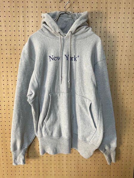 MCNAIRY BROTHERS × Champion REVERSE WEAVE HOODIE NEW YORK チャンピオン