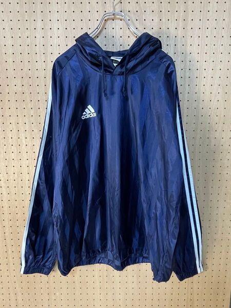 adidas 90s ピステアノラック アディダス プルオーバー パーカー 00s ネイビー ネイビー y2k