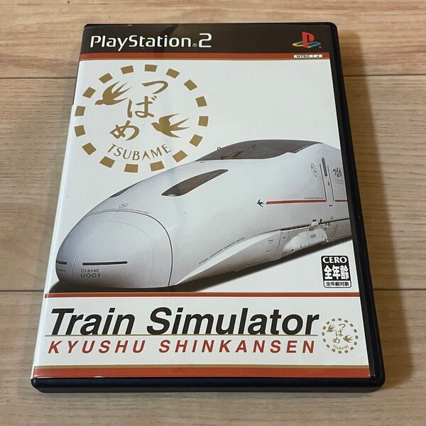 PS2 トレインシュミレーター 九州新幹線 つばめ プレイステーション2 ソフト train simulator