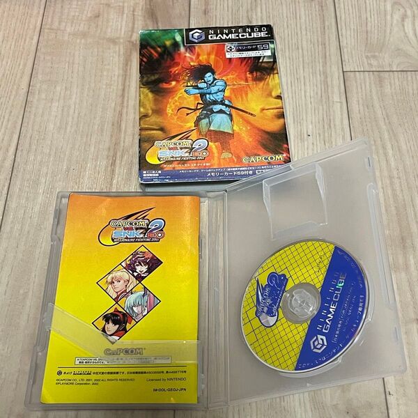 ゲームキューブ CAPCOM VS SNK EO カプエス2 GC ソフト ニンテンドー 任天堂