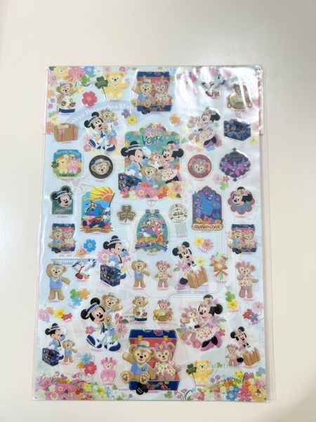 【極美品】ダッフィー&ミッキーのスプリングヴォヤッジ シール