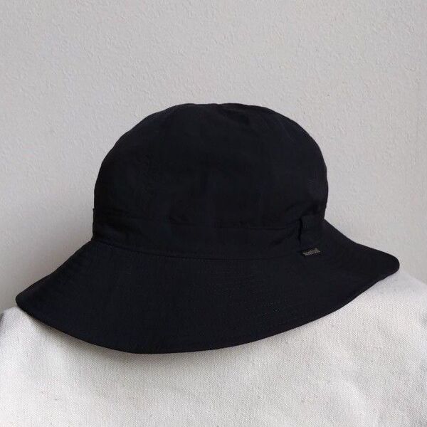 美品 mont-bell ブラック ハット O.D.ハット バケットハット モンベル montbell 帽子