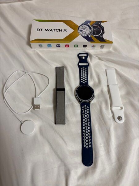 DT WATCH X スマートウォッチ 交換バンド付き