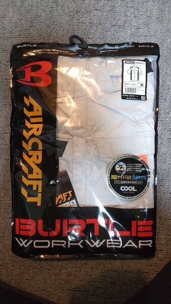 値下げ品はたまに出品中。М バートル BURTLE サイド 半袖 新品 空調服 AC2026
