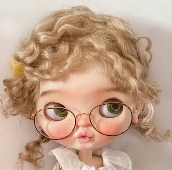 ネオブライスblythe モヘアウィッグ カスタム 頭皮