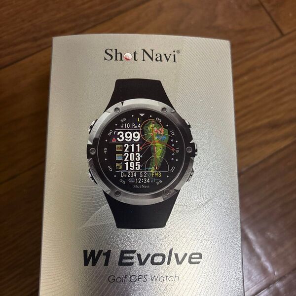 ショットナビ Shot Navi W1 Evolve(ブラック/シルバー)