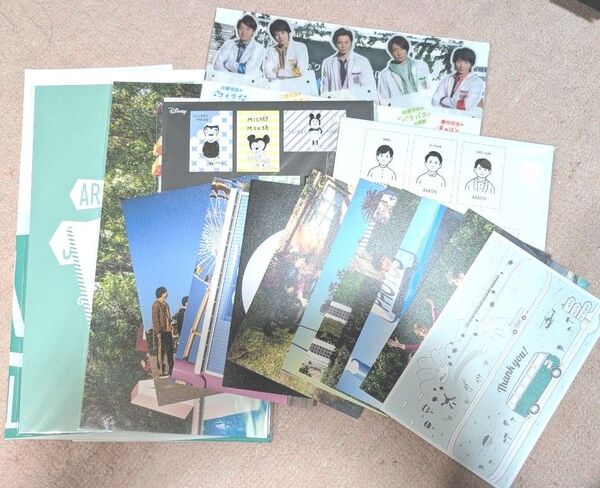 嵐 グッズ 展覧会 ポストカードなど