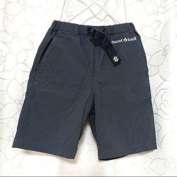 mont-bell キッズ ハーフパンツ 100㎝ グレー
