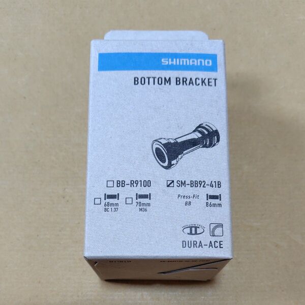 SHIMANO シマノ DURA-ACE SM-BB92-41B Press-Fit BB 86.5mm