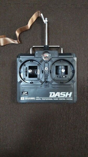 【中古】SANWA New DASH−S プロポ(送信機のみ)