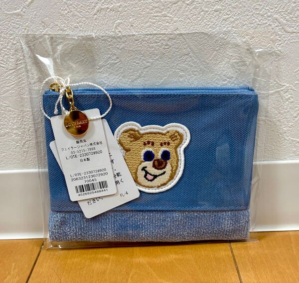 【新品タグ付き】オールドテディ ワッペン ポーチ