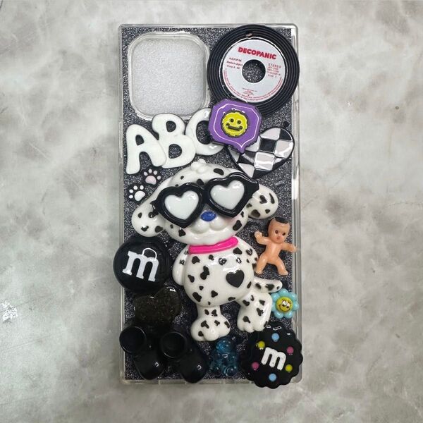 ハンドメイド デコパーツ iPhoneケース iPhone12/12pro