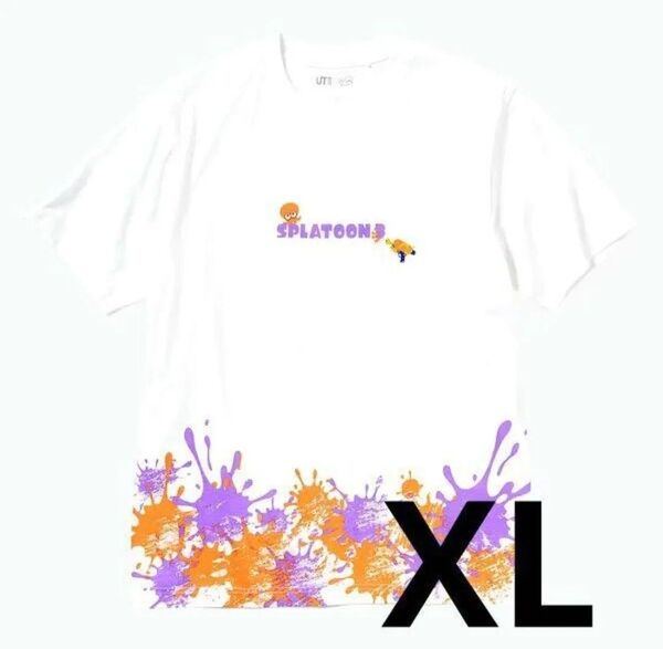 ユニクロ スプラトゥーン3 ホワイト 白 Tシャツ UT XLサイズ