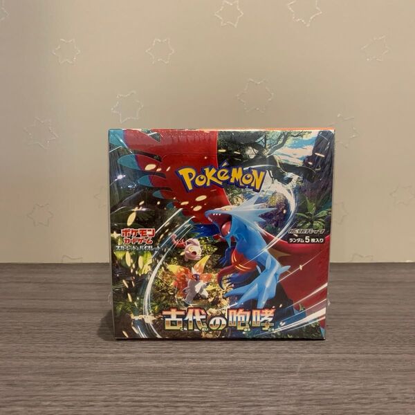 ポケモンカードゲーム スカーレット&バイオレット 拡張パック 古代の咆哮 1BOX