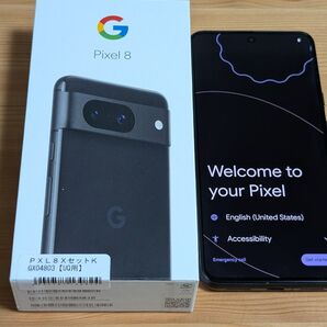 Google Pixel8 Obsidian SIMフリー