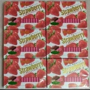 明治 BOXチョコレート ストロベリーチョコレート 6箱