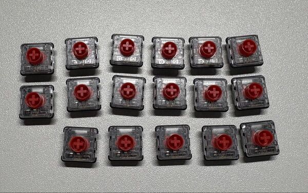 kailh choc v2 キースイッチ 17個