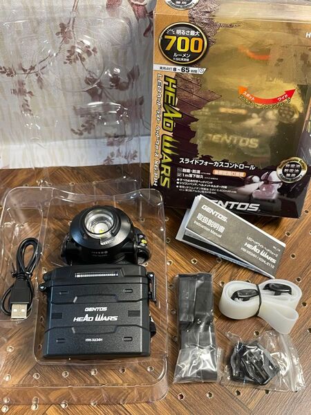 GENTOS HWX634H ヘッドライト
