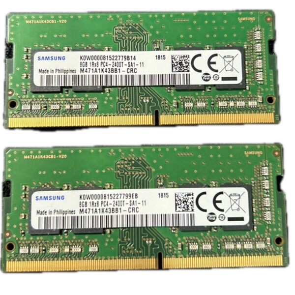 SAMSUNG ノートPC用メモリ 8GB ×2枚セット