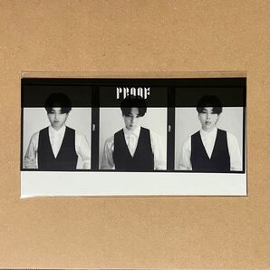 BTS proof weverse 特典 3カットフォト フィルム 新品未開封 JIMIN ジミン
