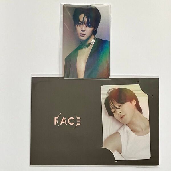 BTS JIMIN アルバム CD『FACE』JPFC 購入特典 ホログラム トレカ セット