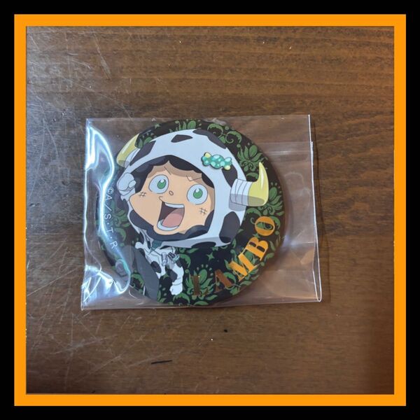 ランボ 東京アニメセンター リユニオーネ 箔押しジュエル 缶バッジ 家庭教師ヒットマンREBORN