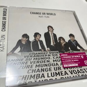 KAT-TUN CD+DVD 【CHANGE UR WORLD】 初回限定盤1