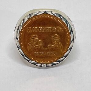 GLADHAND & CO. グラッドハンド 10周年コインリング 13号