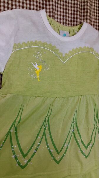 95cm ティンカーベル ピーターパン ディズニー バースデー パジャマ 子供服 ベビー 半袖 女の子