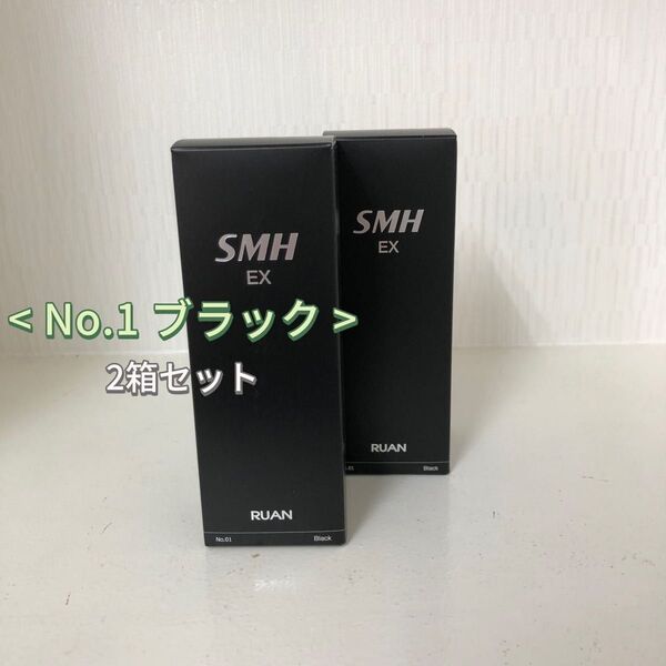 2個 No.1 ブラック スーパーミリオンヘアー EX 20g ルアン
