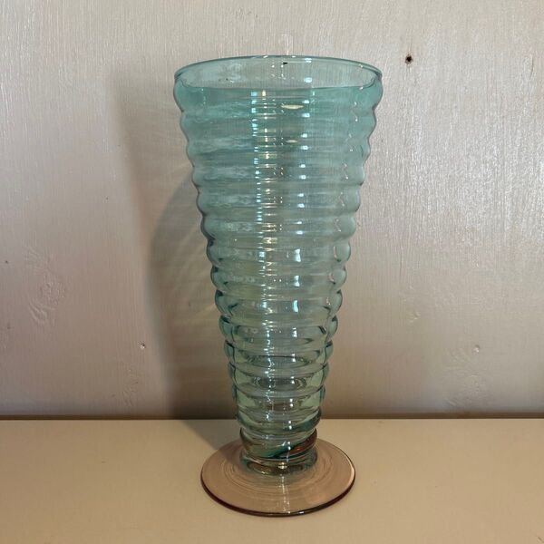 ガラスの花瓶 クリア MILAY FLOWER VASE イタリア製 フラワーベース