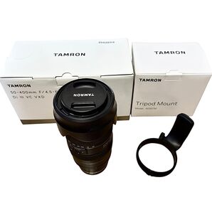 値下げ!TAMRON 50-400mm F4.5-6.3 Di III VC VXD Zマウント