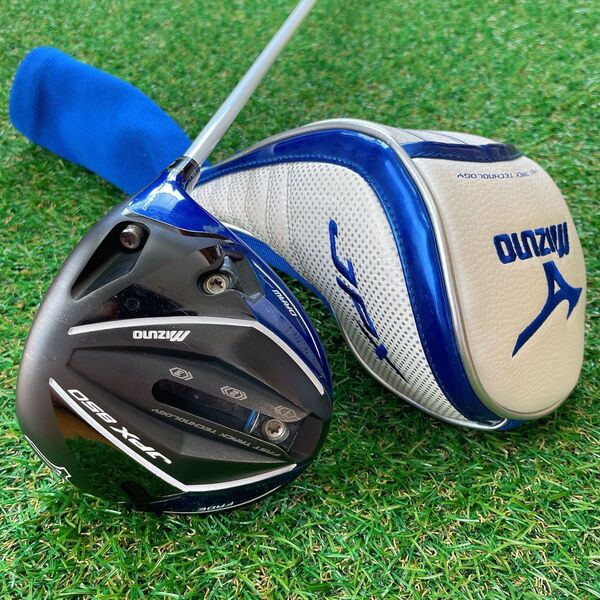 【美品】ミズノ Mizuno 1W JPX850 ドライバー 11.5° フレックスS ヘッドカバー付き 良品
