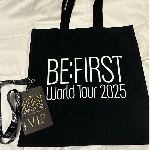 BE:FIRST ワールドツアー VIP特典 トートバッグ ラミネートパス