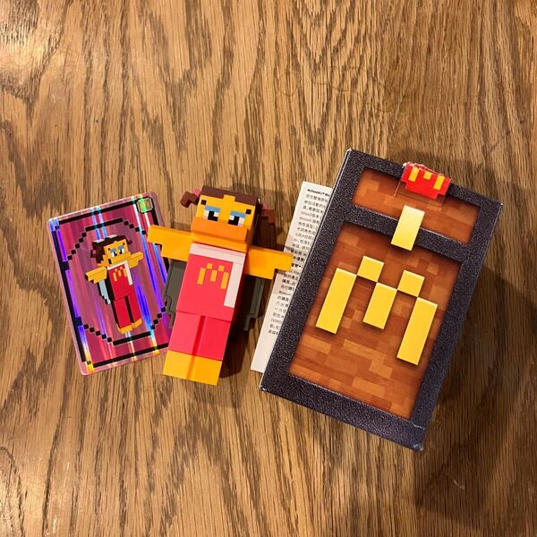 マインクラフト 海外 マクドナルド フィギュア ハッピーセット バーディ 限定 マック マイクラ Minecraft