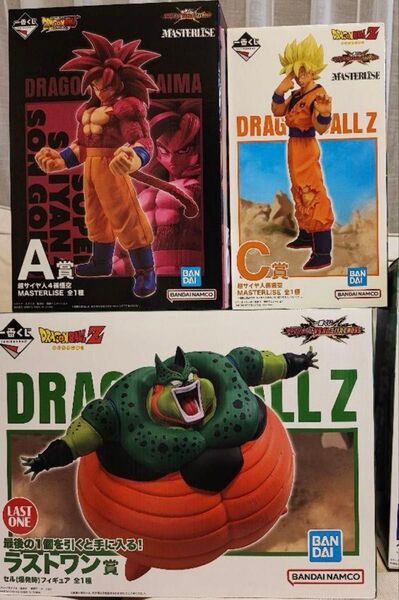 一番くじ ドラゴンボールVSオムニバスCROSS A、C、D、ラストワン賞セット