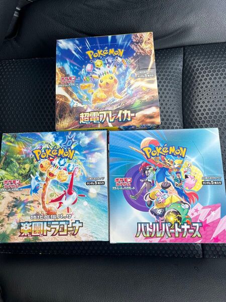 ポケモンカードゲーム バトルパートナーズ 超電ブレイカー 楽園ドラゴーナ
