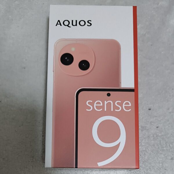未開封新品 SHARP AQUOS sense9 128 SH-M29 コーラル