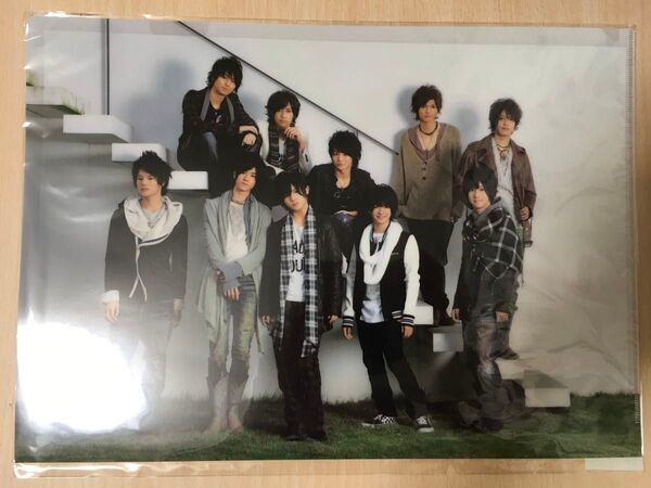 Hey! Say! JUMPのライブのクリアファイル