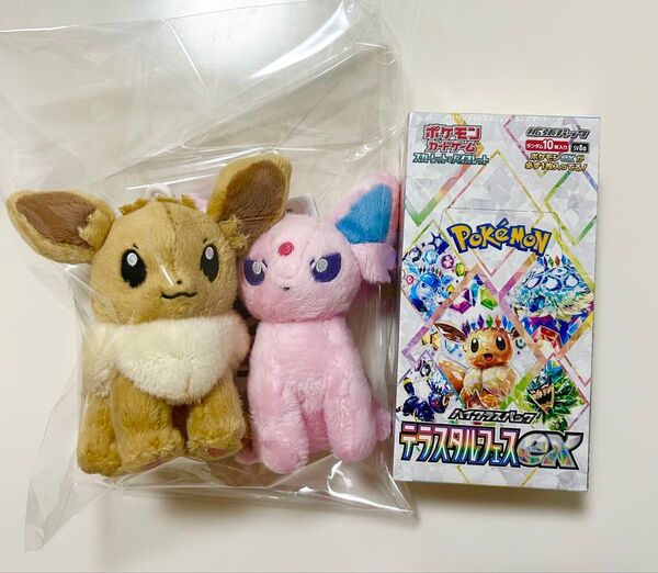 ポケモンカード テラスタルフェスex シュリンク付き 1BOX ぬいぐるみ付き
