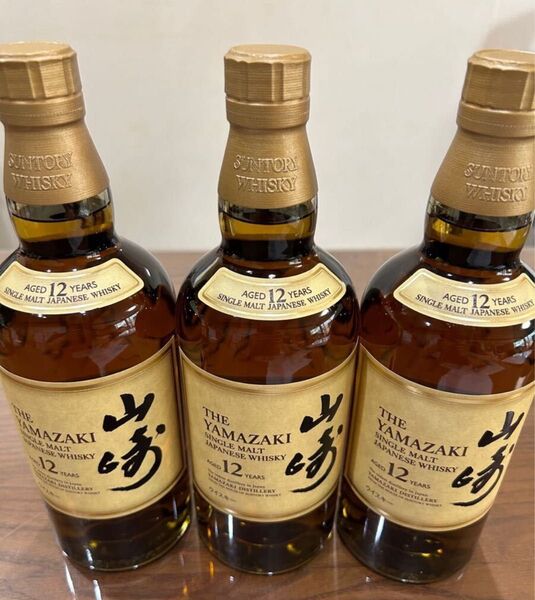 サントリー 山崎12年3本 山崎1本 白州1本 計5本
