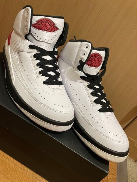 【新品未使用】NIKE AIR JORDAN 2 RETRO GS 25cm